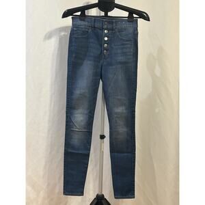 Express High Rise Ankle Denim Legging Women's size 4R